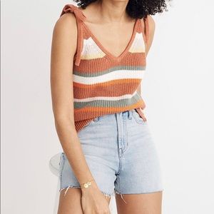 Madewell Sweet Dhalia Sweater Tank - L